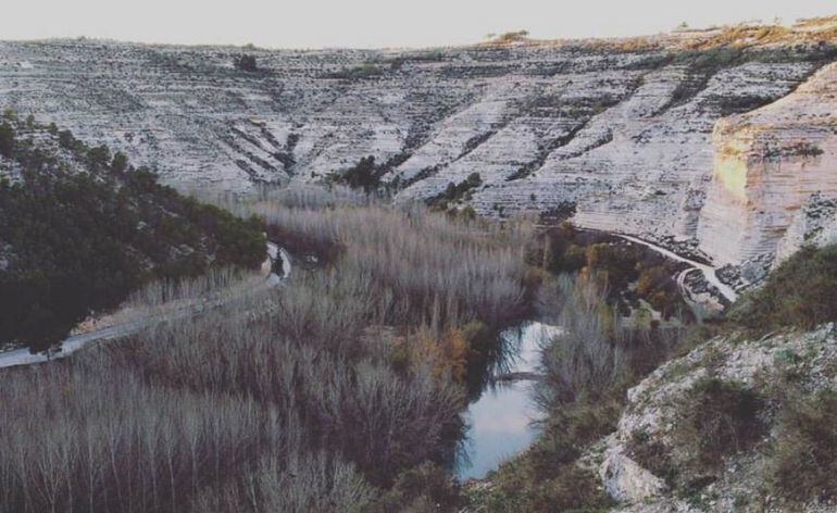 El Júcar a su paso por Alcalá del Júcar, en Albacete