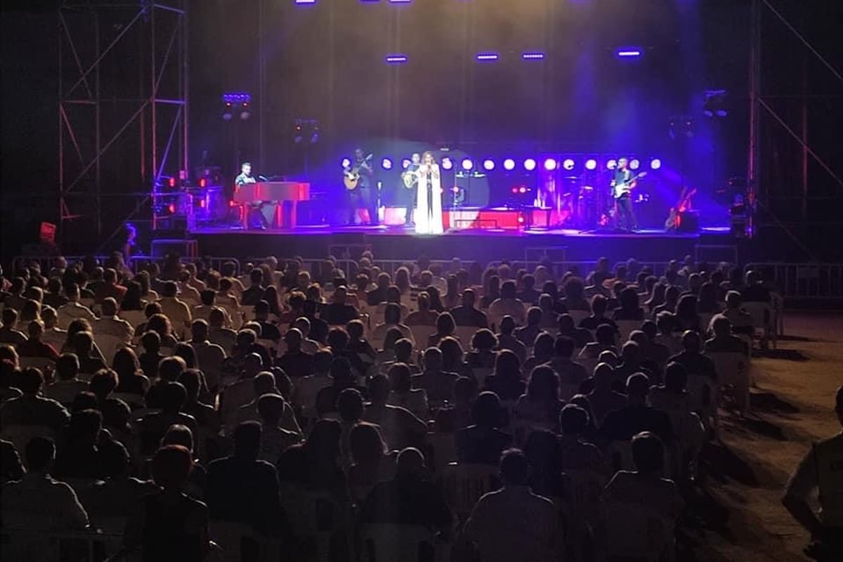 Imagen de archivo del concierto de Pastora Soler en la Plaza de Toros de Valdepeñas (Ciudad Real)