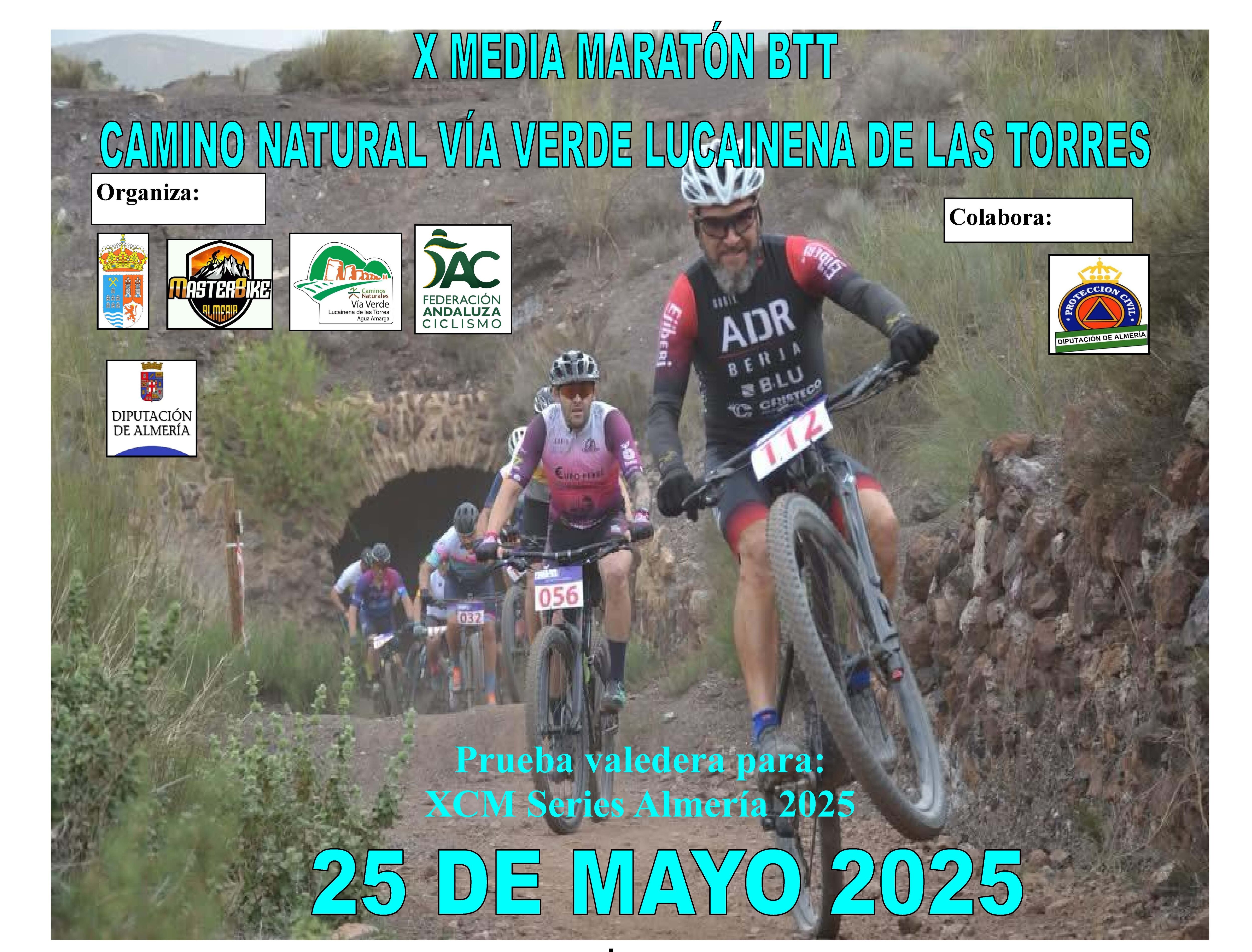 Las XCM Series Almería 2025 llegarán a Lucainena de las Torres.