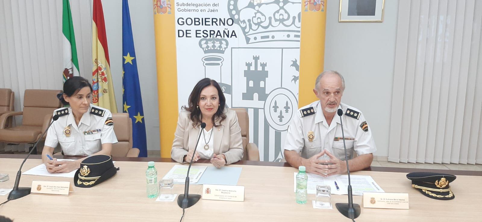 RP de presentación de resultados de la operación Sirena contra el tráfico de drogas en Linares