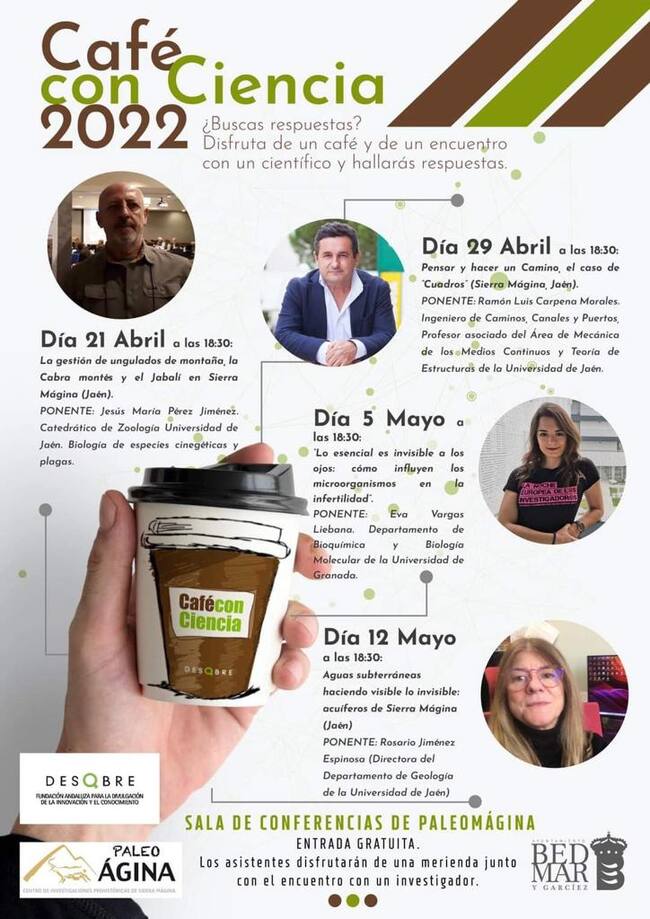 Cartel completo con contenido y conferenciantes