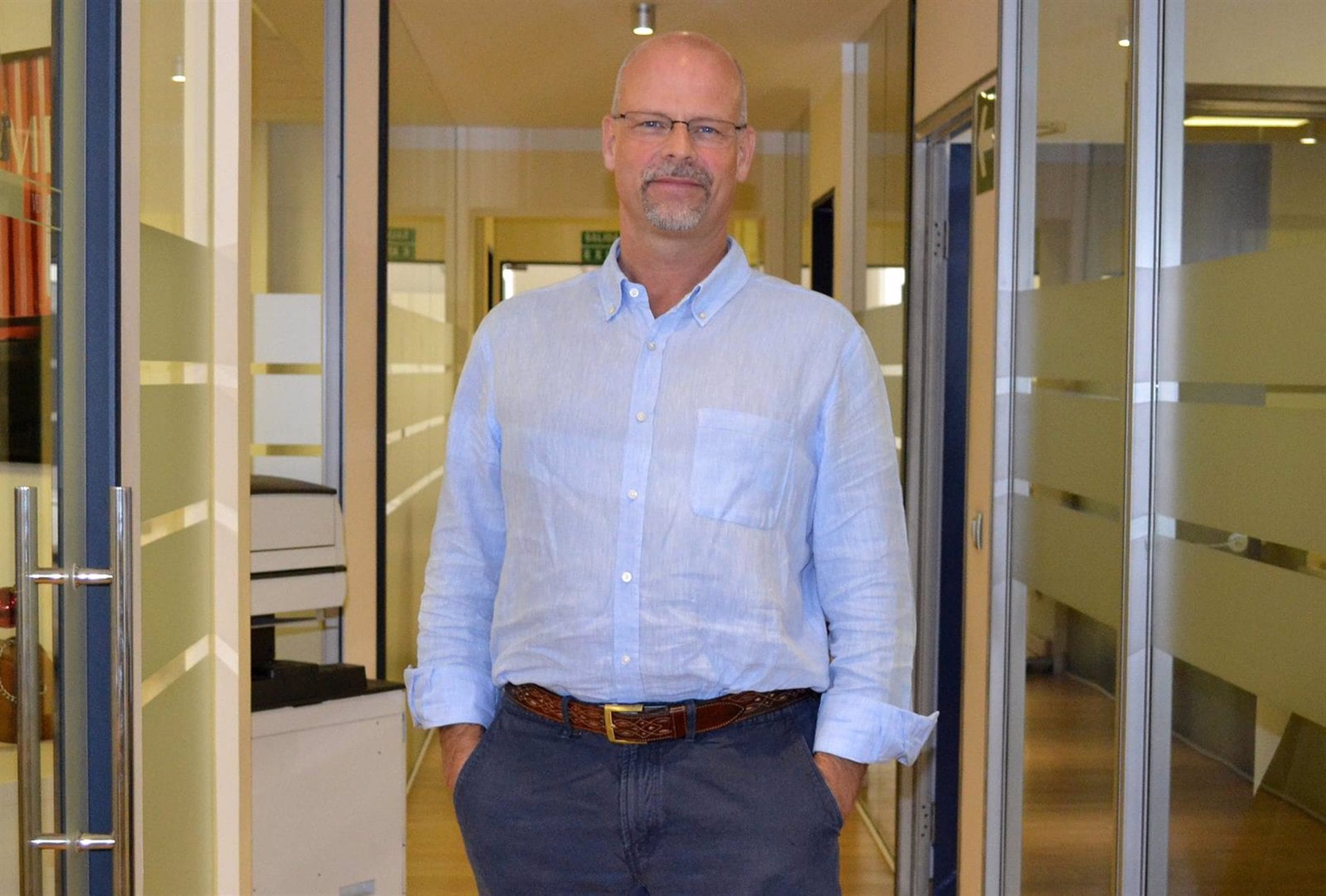 El empresario alemán Federico von Maltzahn lleva afincado en Málaga desde hace más de 25 años : "Conocí la ciudad como estudiante de Económicas y me enamoré de ella. Es una fuente de inspiración"