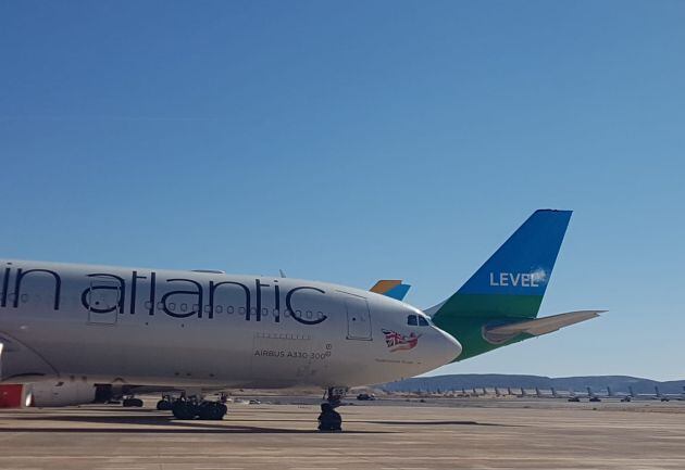 Avión de la Compañía Virgin Atlantic