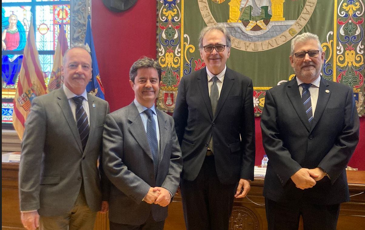 Ramón Lasaosa, Luis Felipe, Joan Subirats y José Antonio Mayoral