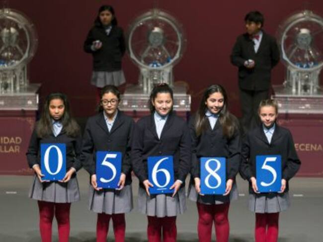 El primer premio del sorteo extraordinario de la lotería de 'El Niño'.