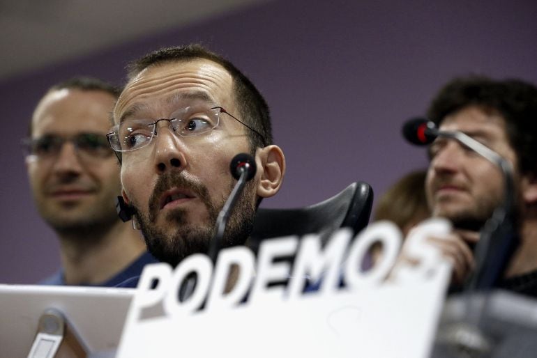 El secretario general de Podemos en Aragón, Pablo Echenique