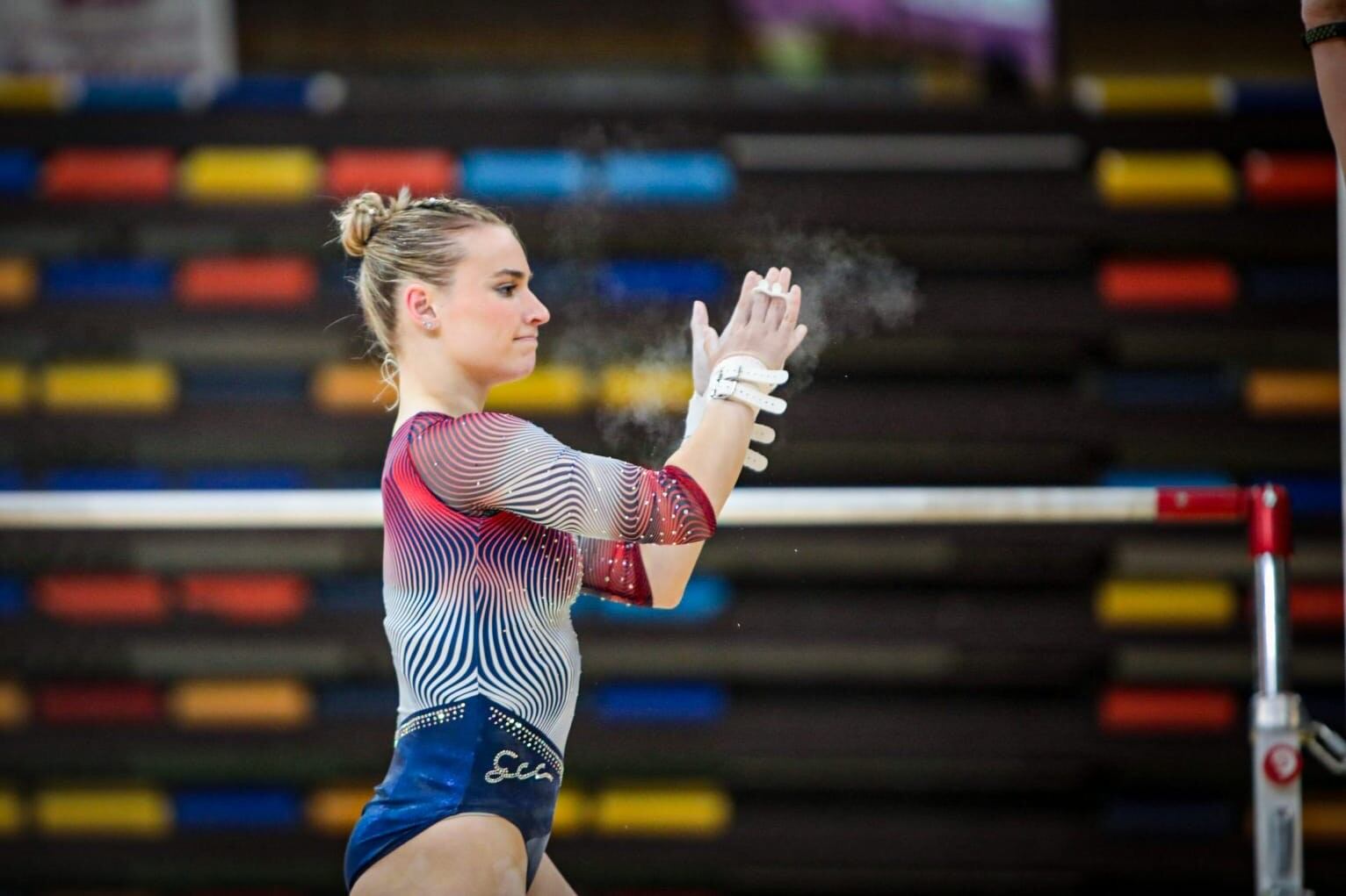 Maia Llácer , gimnasta alcoyana