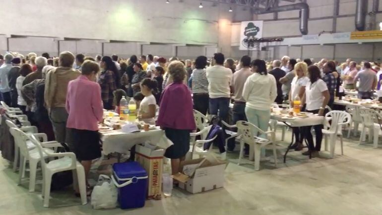 Un momento de la Festa do Veciño