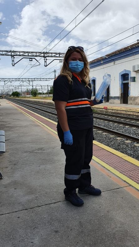 Reparto de mascarillas