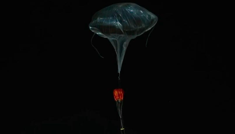 Lanzamiento de un globo estratosférico desde La Gomera (Cabildo de La Gomera).