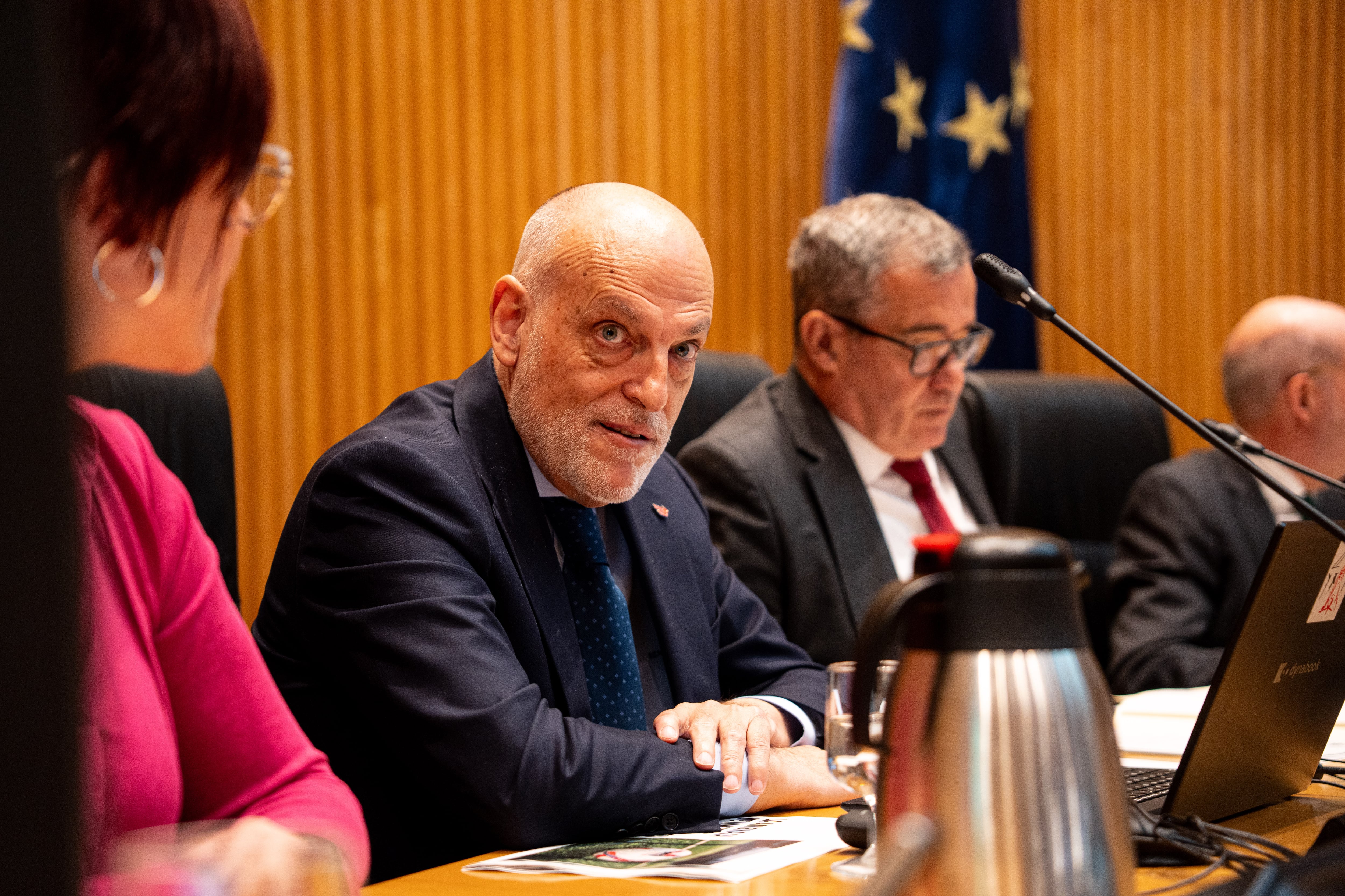 Javier Tebas, presidente de LaLiga, comparece en el Congreso de los Diputados