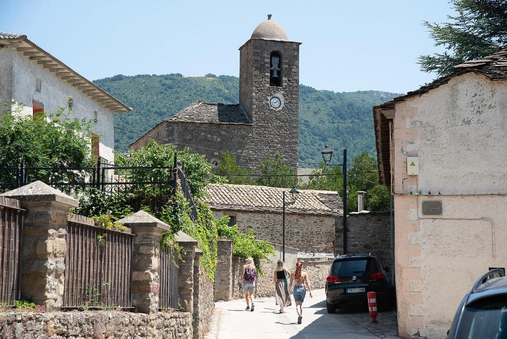 Vista de la localidad de Árguis