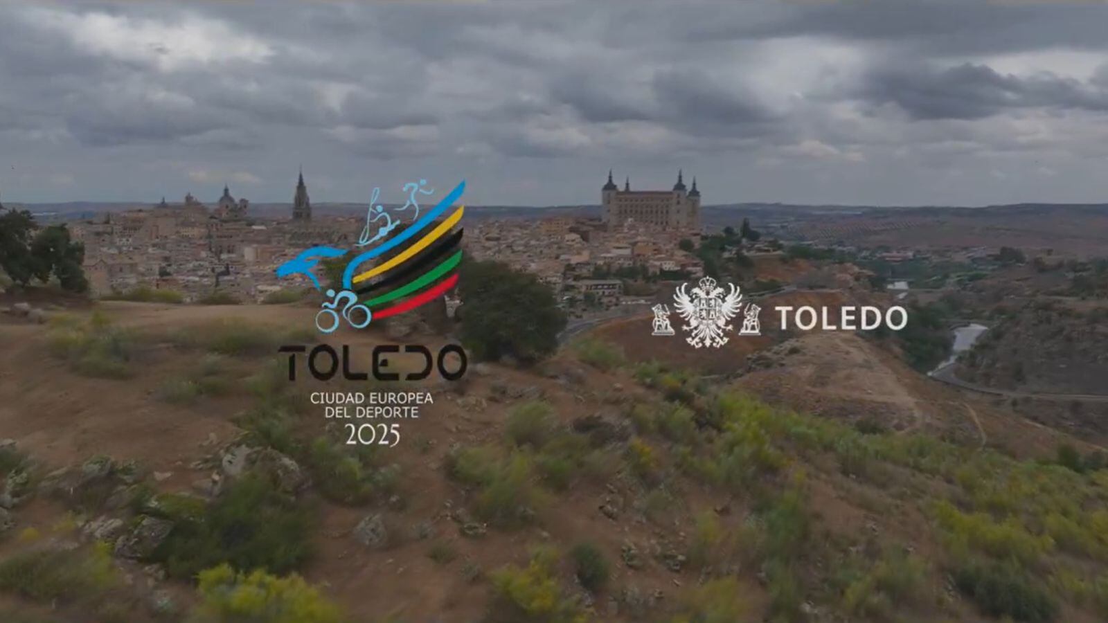 Uno de los fotogramas del vídeo promocional para conseguir el título de Ciudad Europea del Deporte