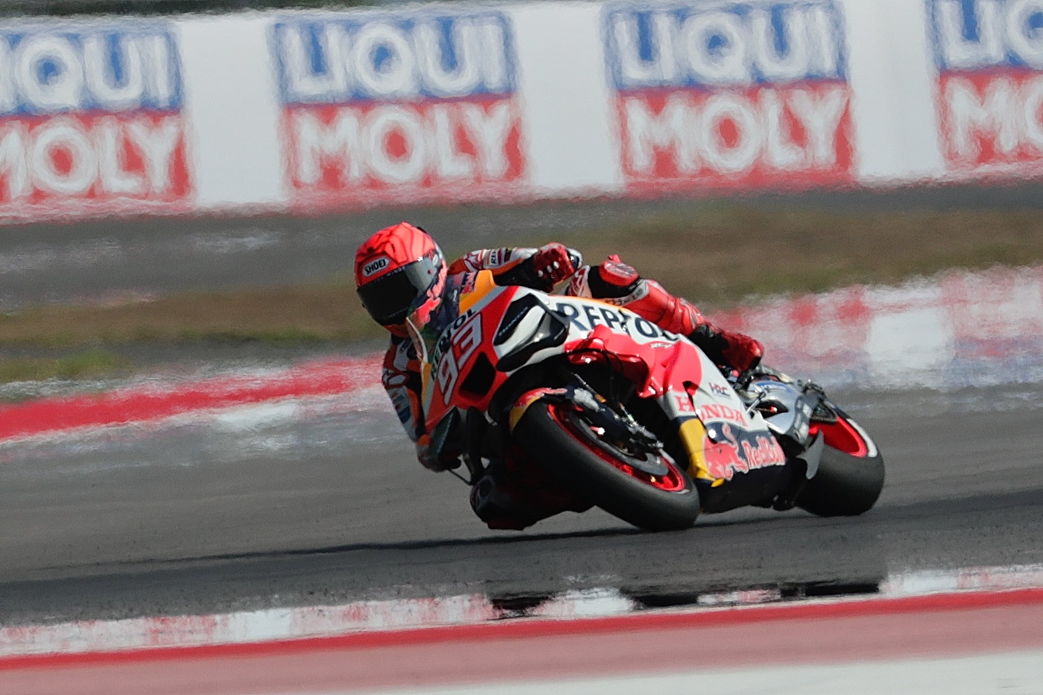 Marc Márquez en el GP de Indonesia con Honda en MotoGP. (Motociclismo, Ciclismo, España) EFE/EPA/ADI WEDA