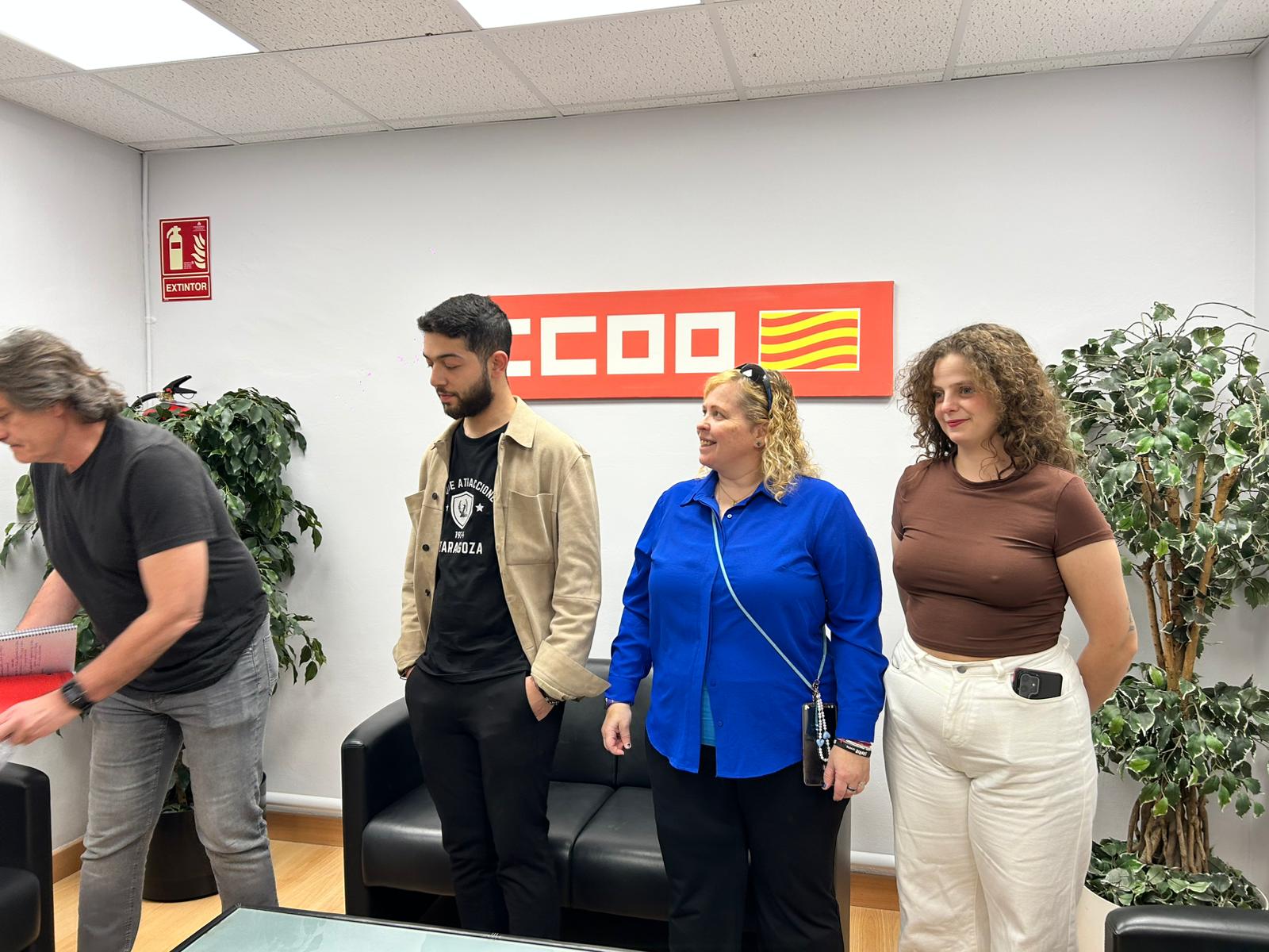 Trabajadores del Parque de Atracciones de Zaragoza