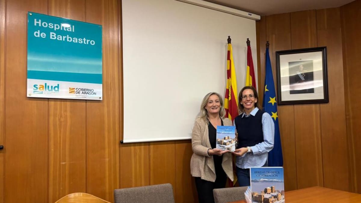 El colegio de enfermería de Huesca edita una publicación sobre las heridas de difícil cicatrización