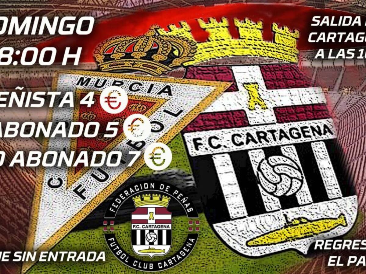 El bus a Murcia para el derbi costará entre 4 y 7 euros