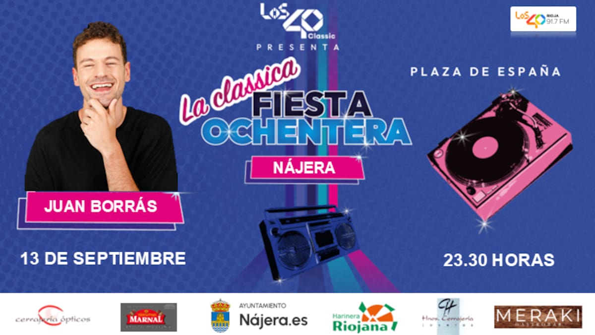 Entrevista con Jorge Salaverri, alcalde de Nájera, sobre la Classica Fiesta Ochentera