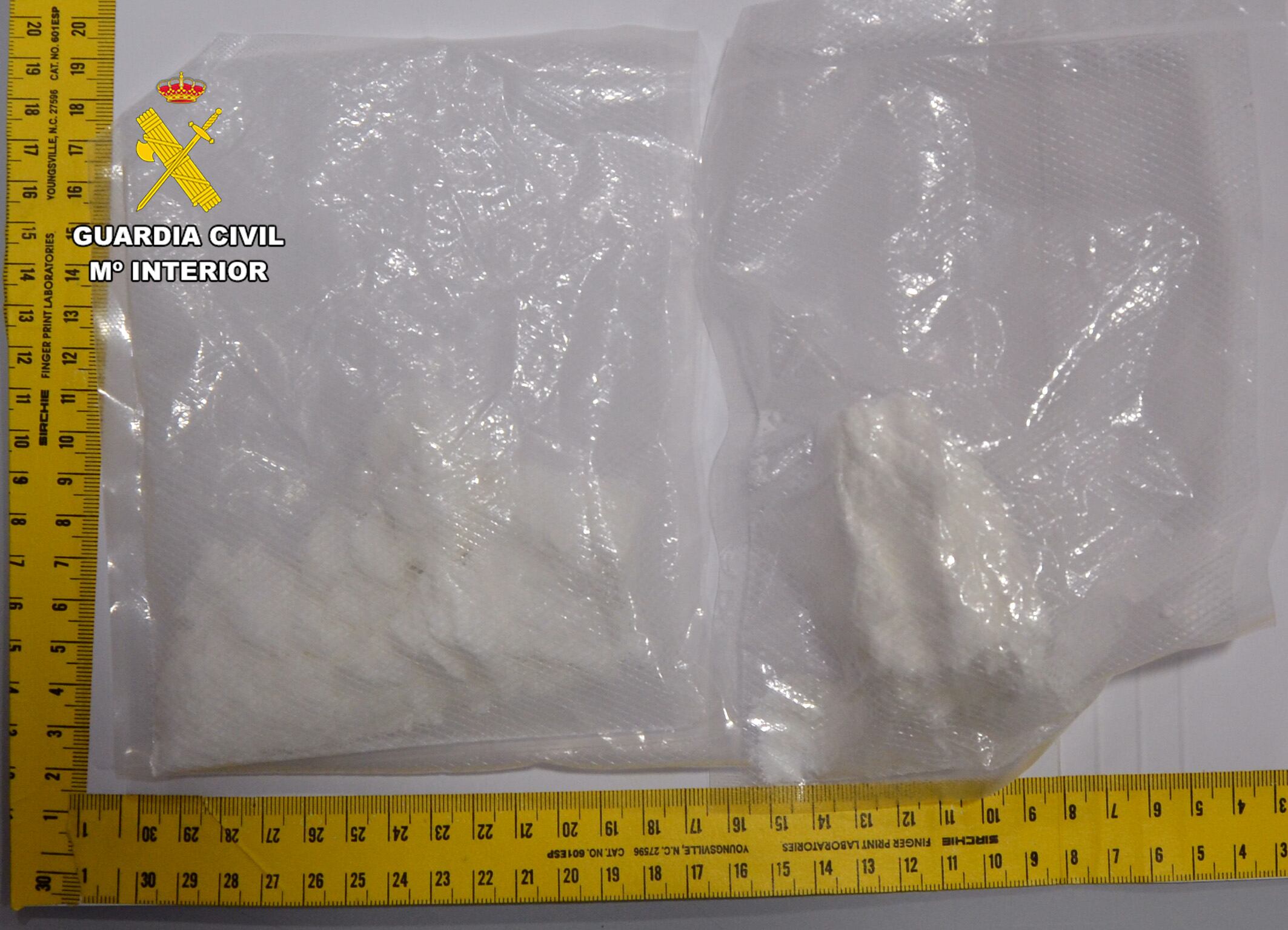 Droga interceptada por la Guardia Civil en Cieza