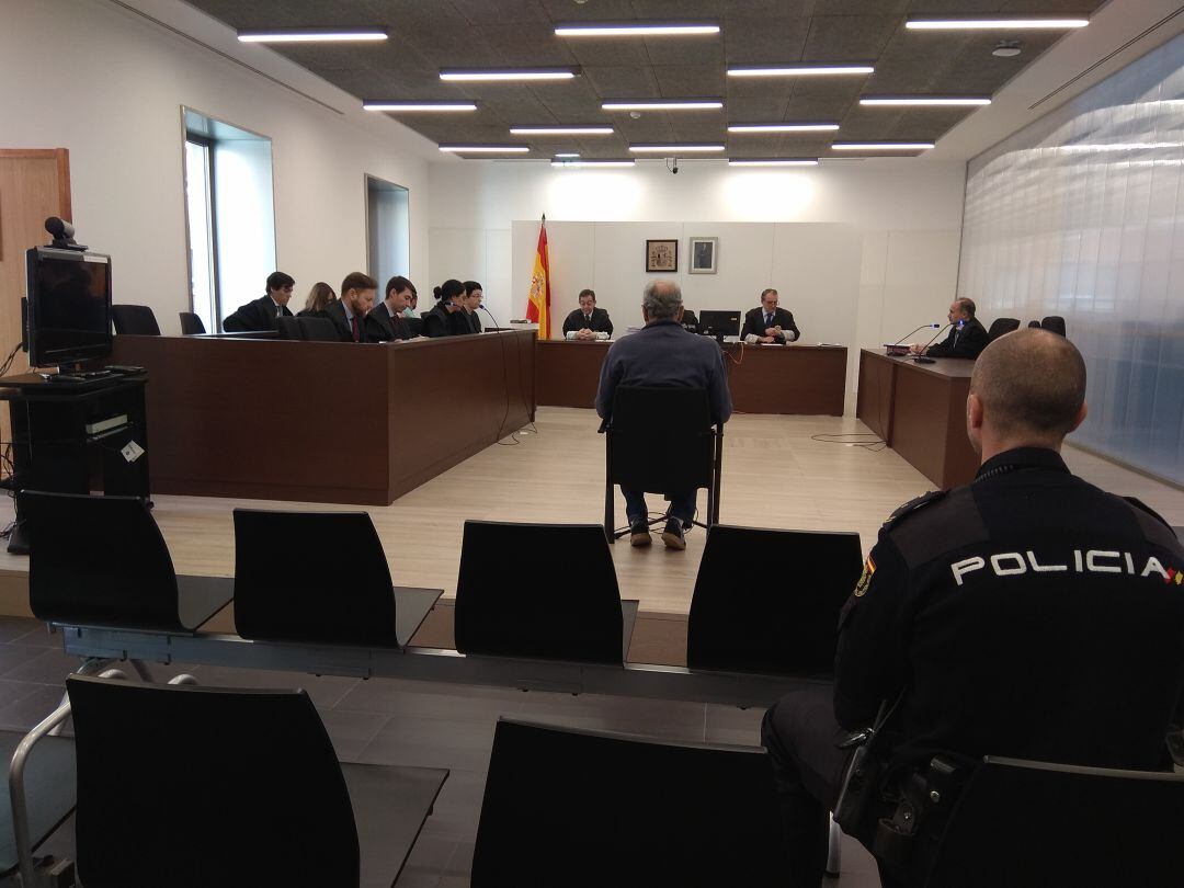 El acusado ha comparecido en la Audiencia Provincial de Palencia