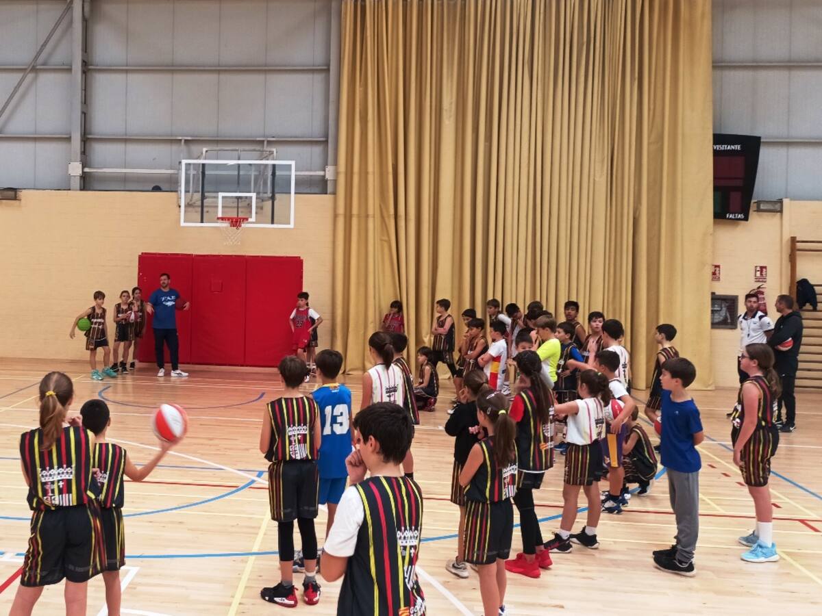 Nueva jornada de tecnificación de la Delegación Oscense de Baloncesto