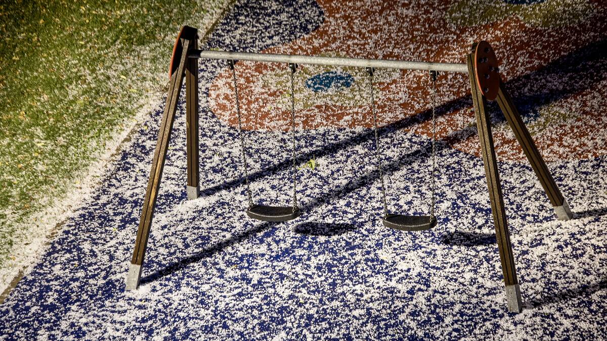 Las tormentas y el granizo dejan 44 incidencias en La Rioja