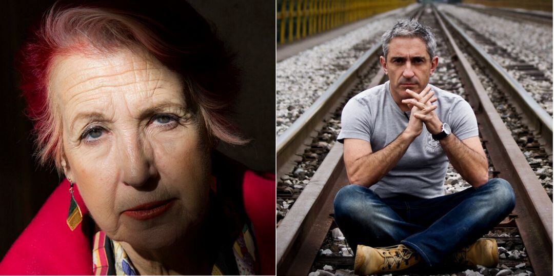 Rosa María Calaf y Jon Sistiaga en el proyecto Dona la Veu de Caixa Popular 