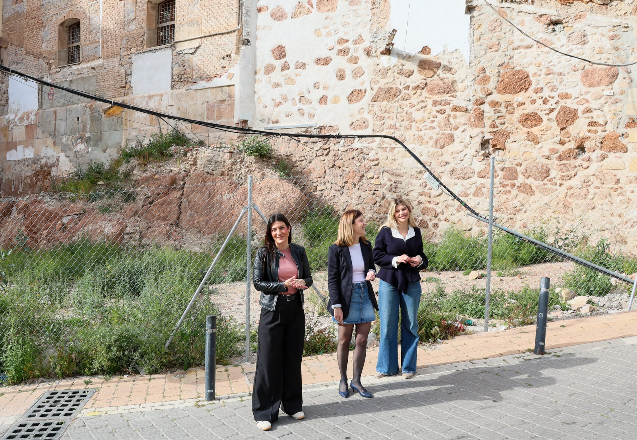 Comienzan las obras del proyecto de la cárcel con la renaturalización de los antiguos depósitos de agua de Santa María