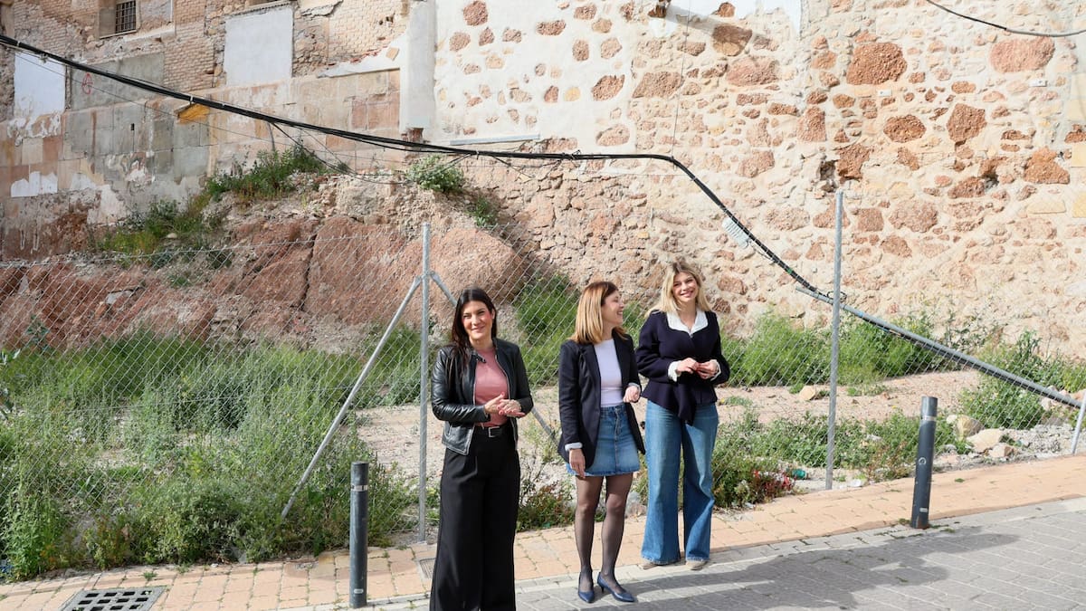 Arrancan las obras del proyecto de la cárcel con la renaturalización de los antiguos depósitos de agua de Santa María, en Lorca