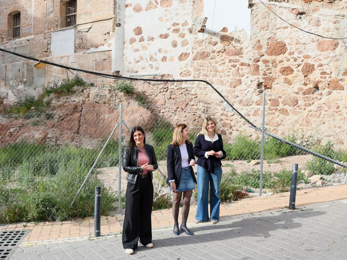 Arrancan las obras del proyecto de la cárcel con la renaturalización de los antiguos depósitos de agua de Santa María, en Lorca