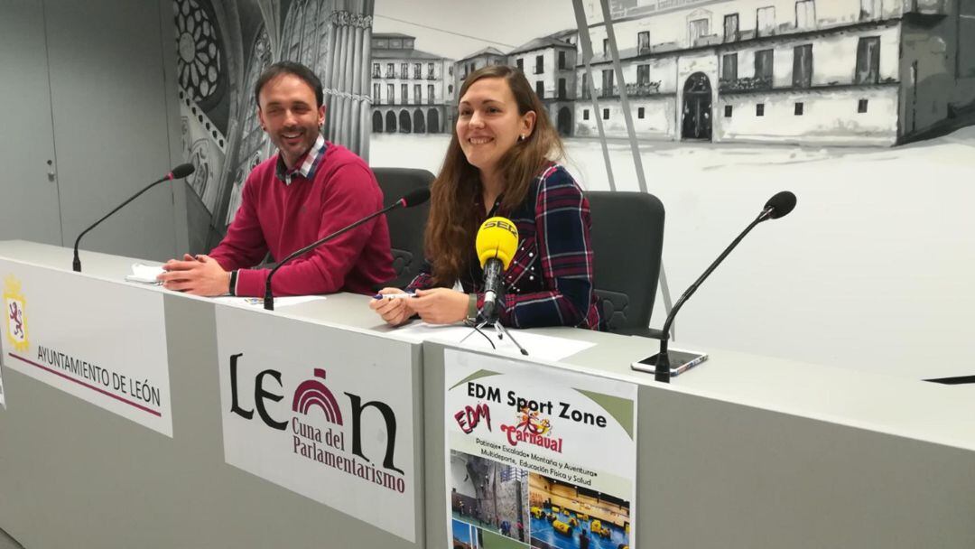 Acto de presentación de la nueva iniciativa de la Concejalía de Deportes del Ayuntamiento de León