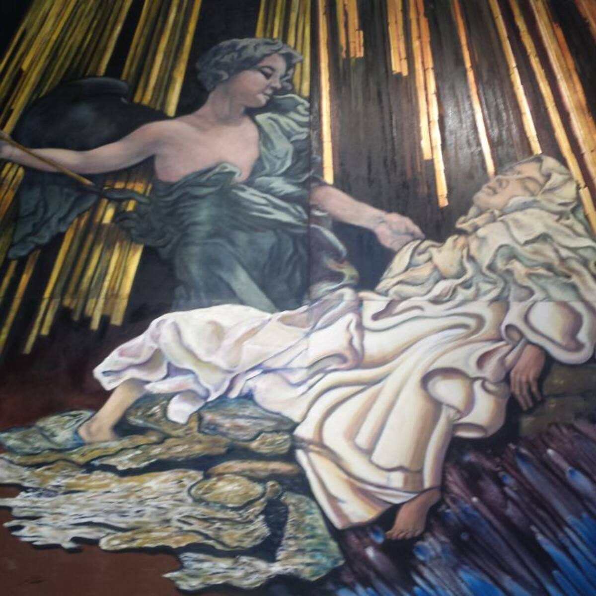 La pintura y la poesía acompañan a Santa Teresa