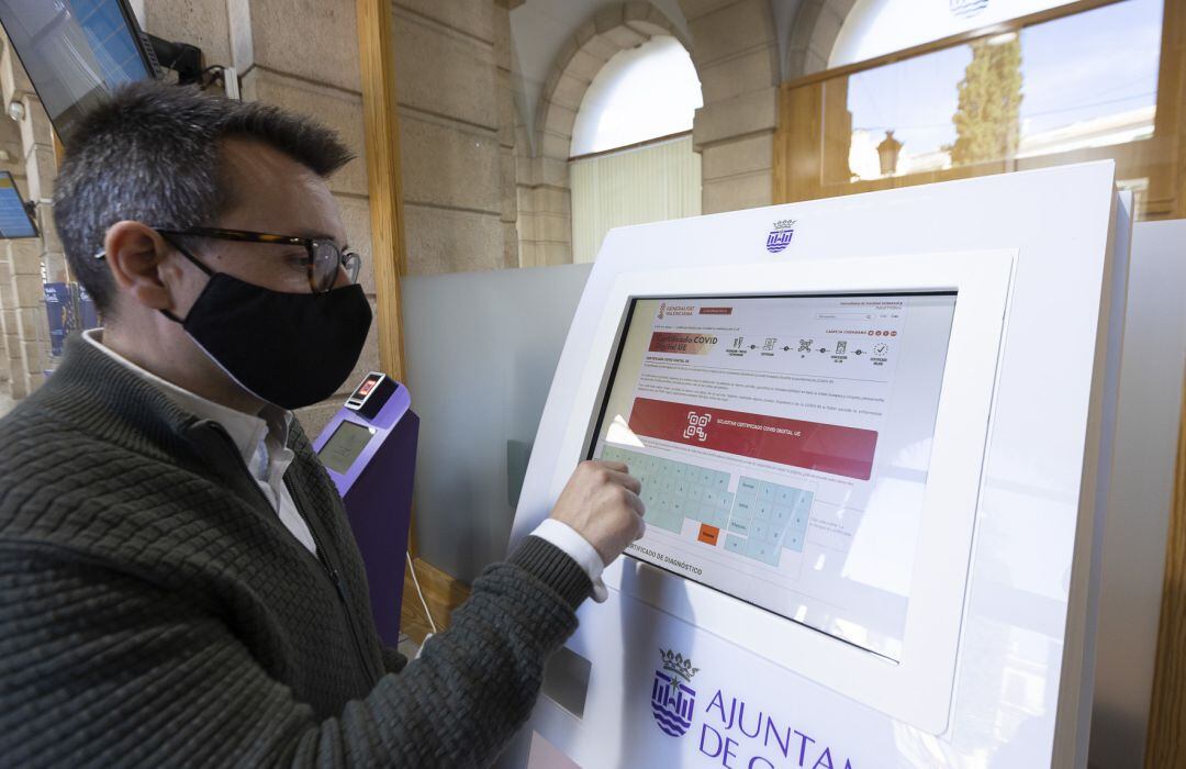 Quiosco digital del Ayuntamiento de Gandia