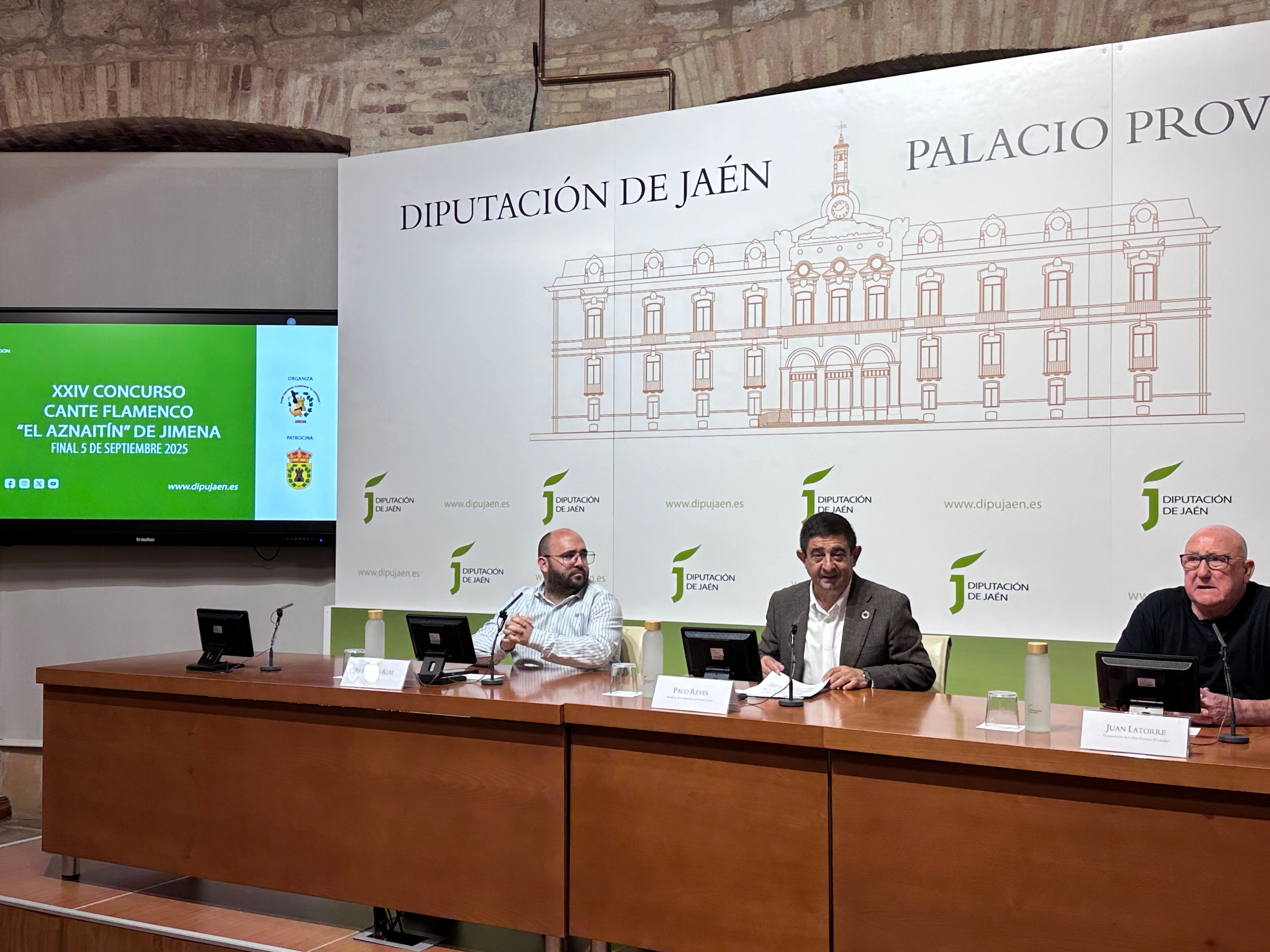 Presentación de la final del XXIV Concurso de Cante flamenco El Anaitín.