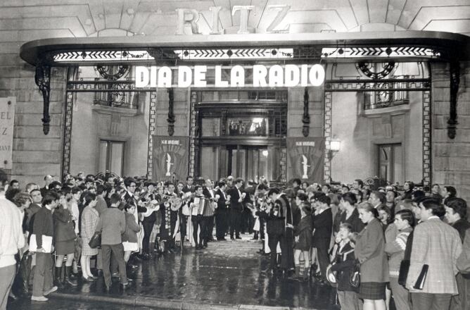 El Dia de la Ràdio, a l'Hotel Ritz de Barcelona (anys 60)