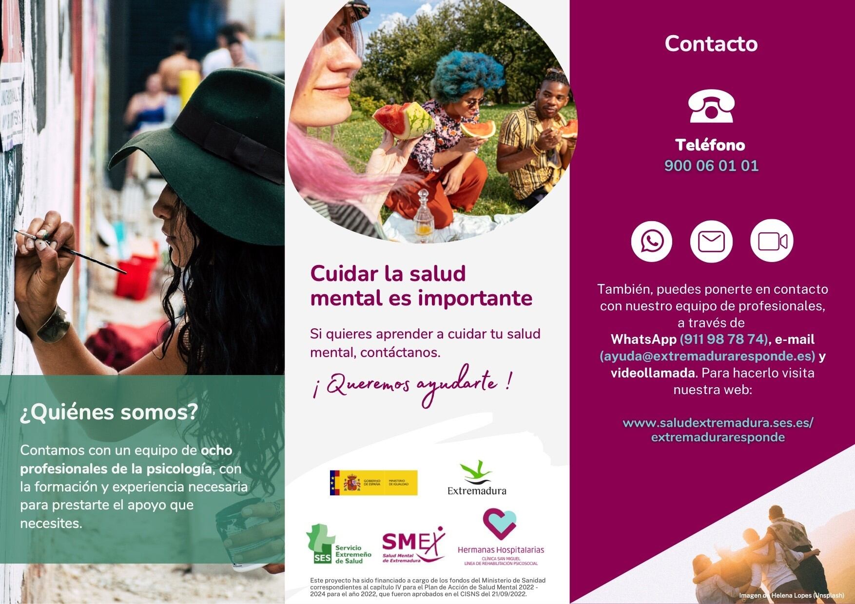 Extremadura Responde tiene hasta tres vías de contacto muy habituales para niños y jóvenes. /SES