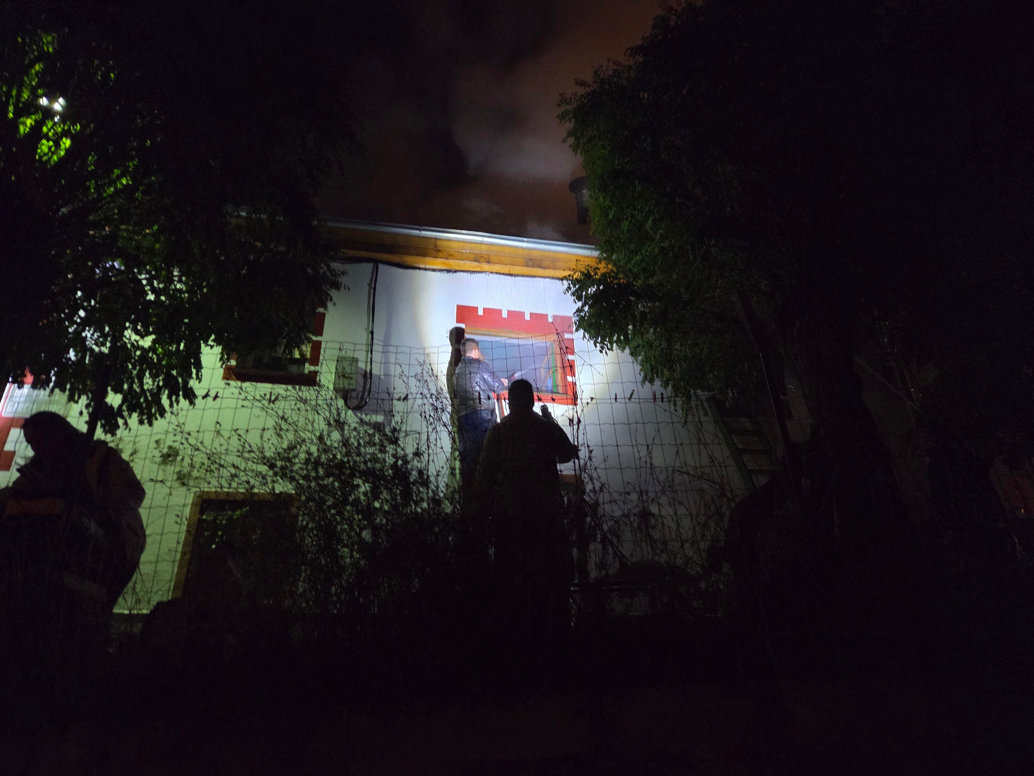 Intervención en el incendio