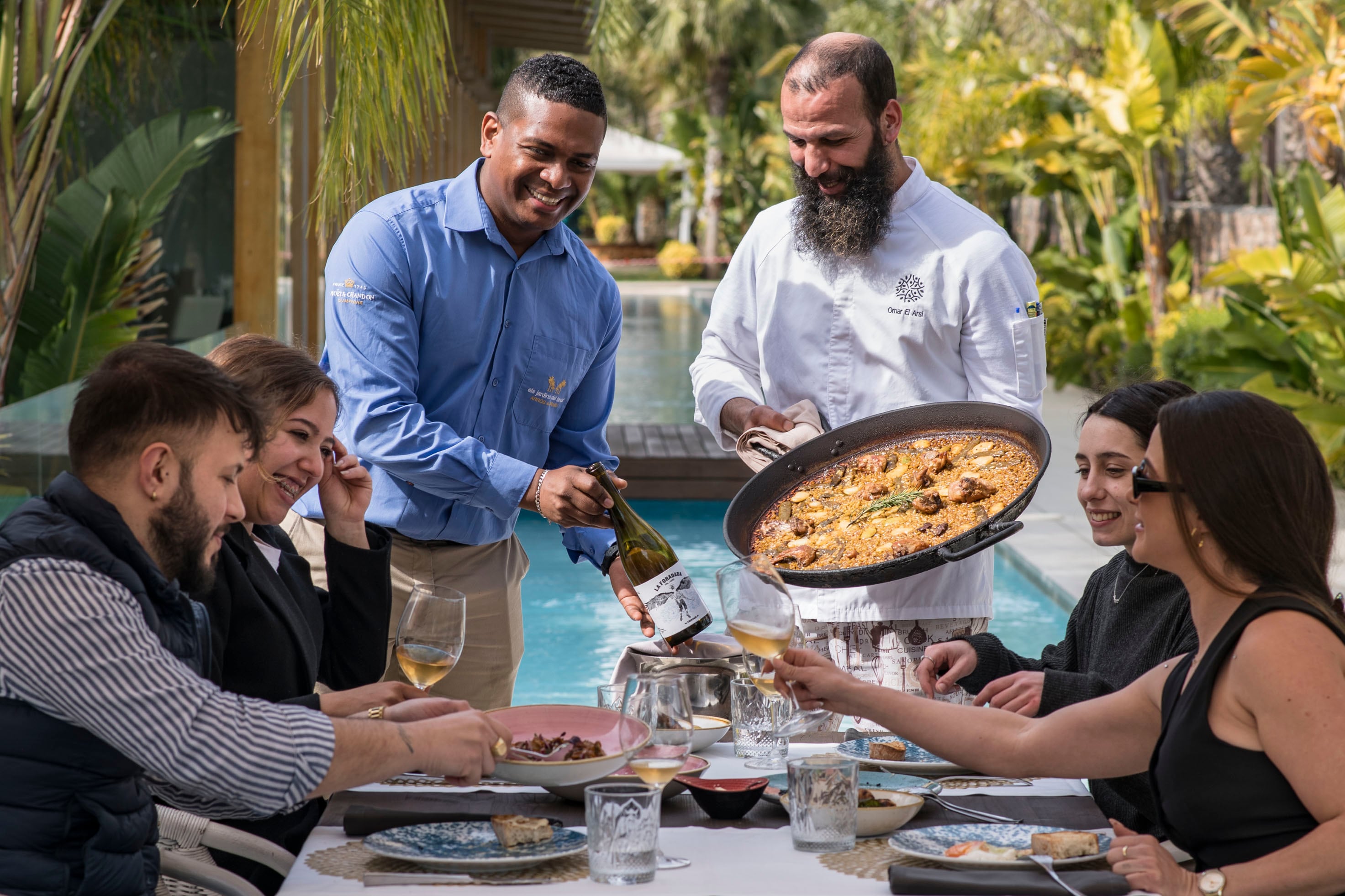 El restaurante Arròs & Brasses, distinguido con un solete Repsol.