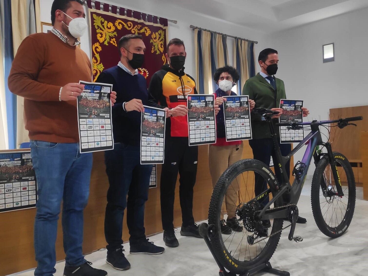 Presentación de la prueba ciclista en Guadalcacín