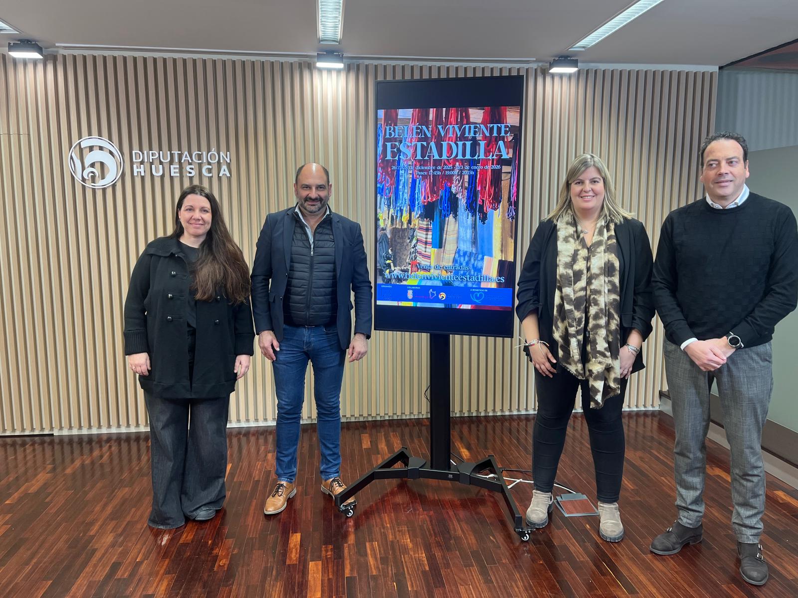 Presentación del Belén viviente de Estadilla en la DPH