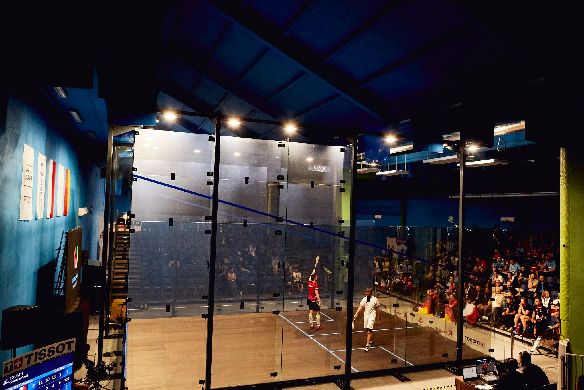 Pista de Squash Glass