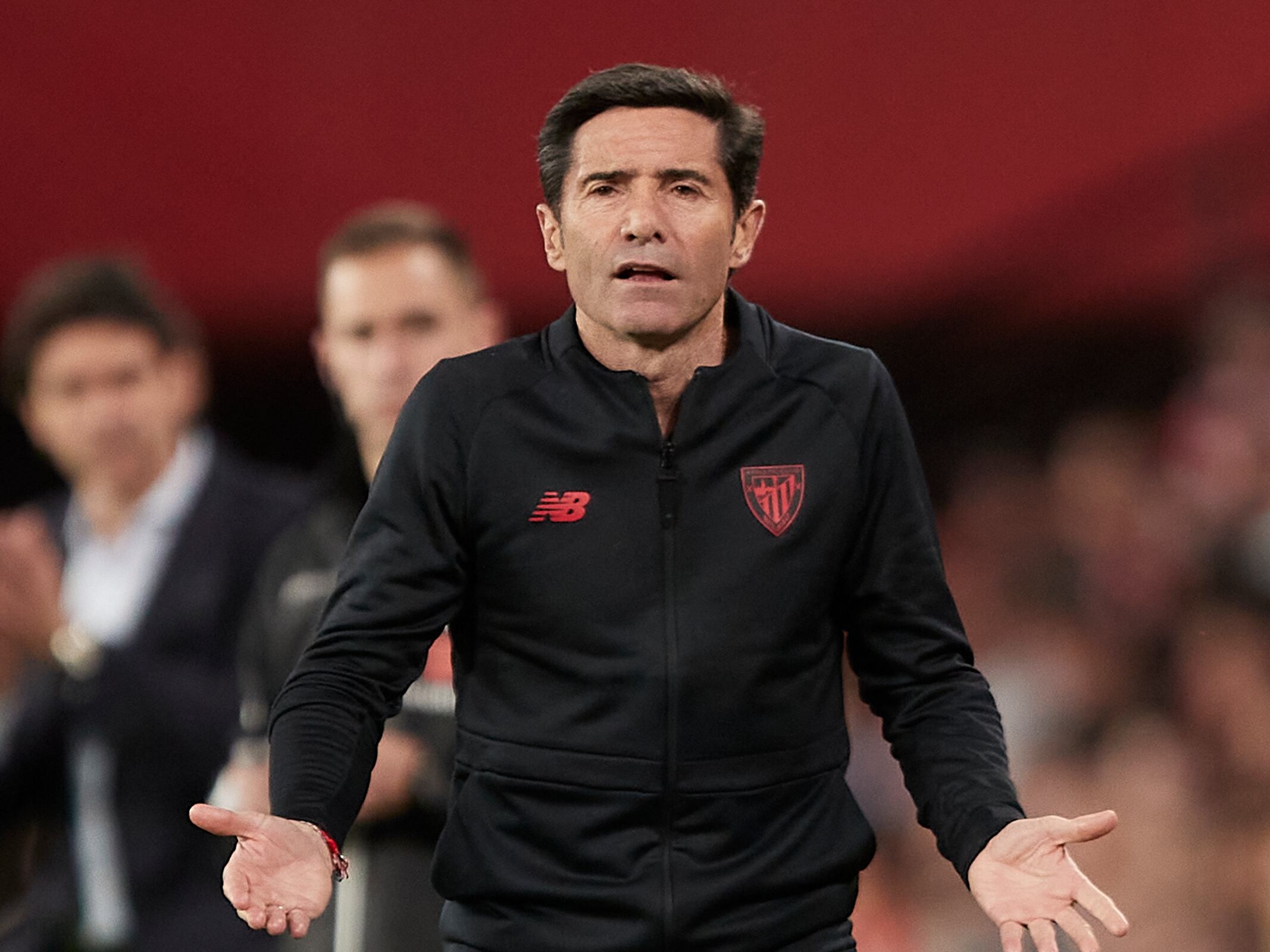 Marcelino García Toral, durante el Granada-Athletic