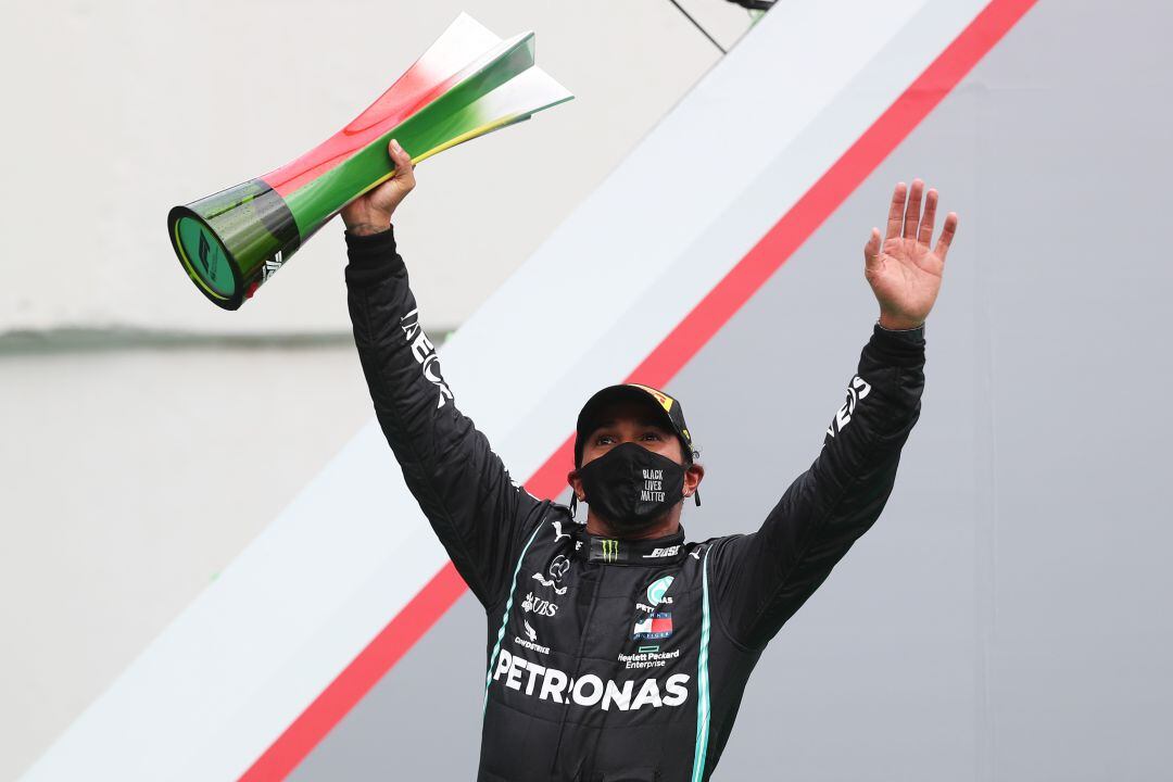 Lewis Hamilton, ganador del GP de Portugal 2020.