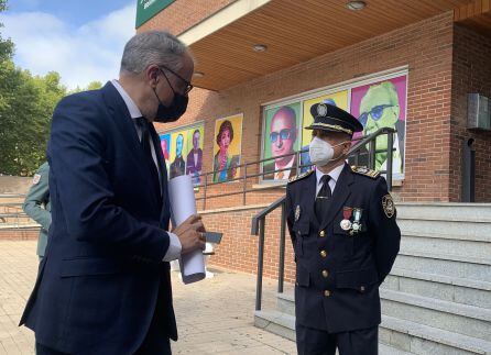 El alcalde de Ponferrada y el Intendente