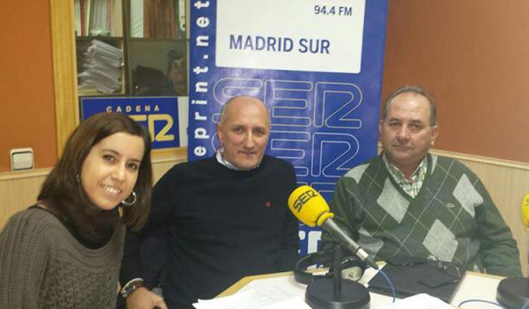 Leticia Sánchez, en los estudios de SER Madrid Sur