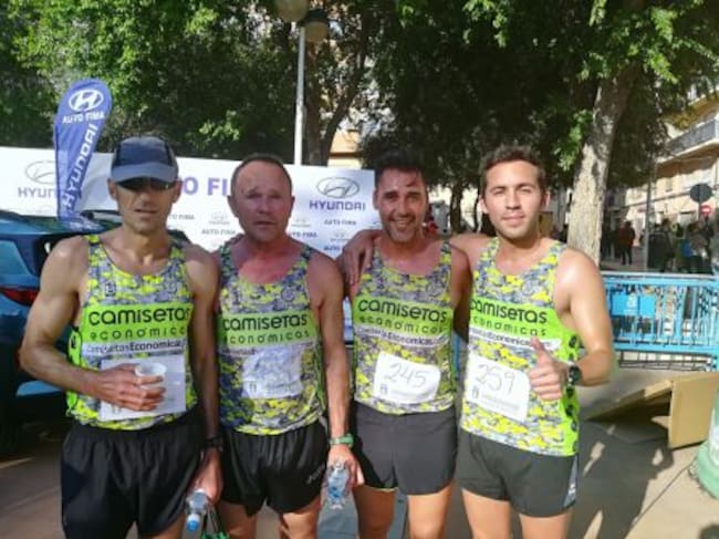 Atletas en el Cross de La Frontera