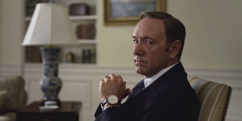 Kevin Spacey en &#039;House of cards&#039;