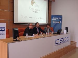 Antonio Díaz, Felipe López e Isabel Sánchez