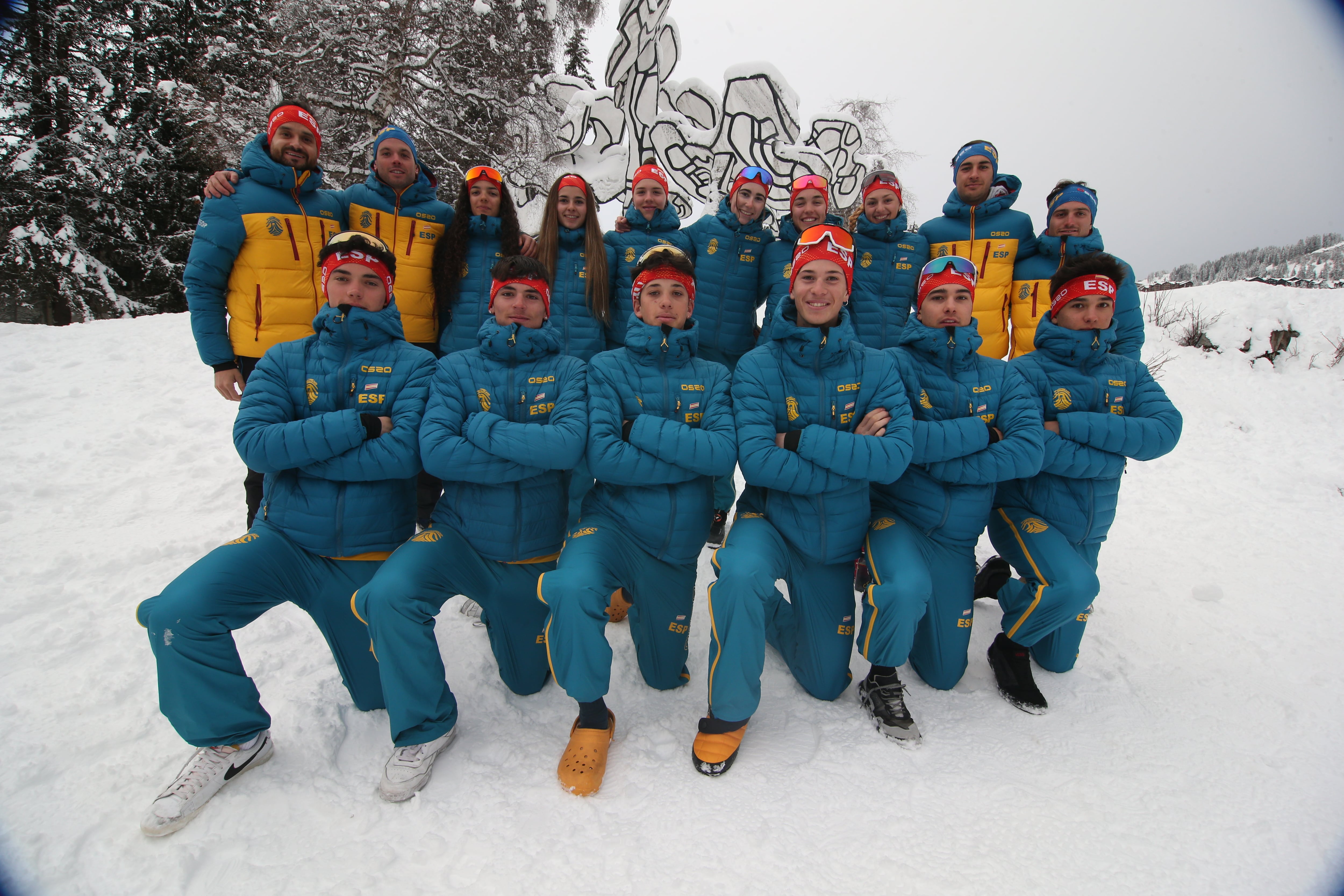 Equipo de Skimo de la FEMDE