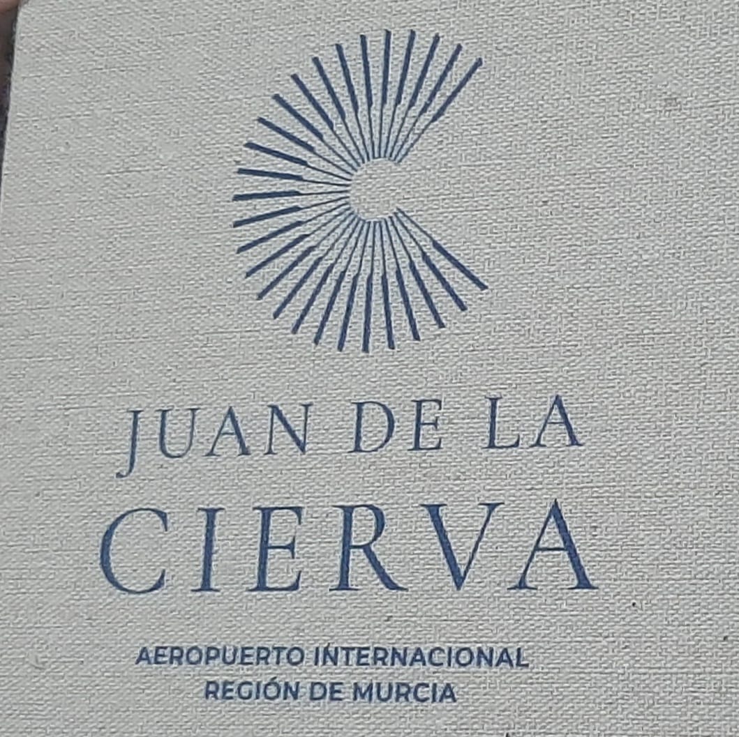 Imagen corporativa del Aeropuerto internacional de la Región de Murcia-Juan de la Cierva